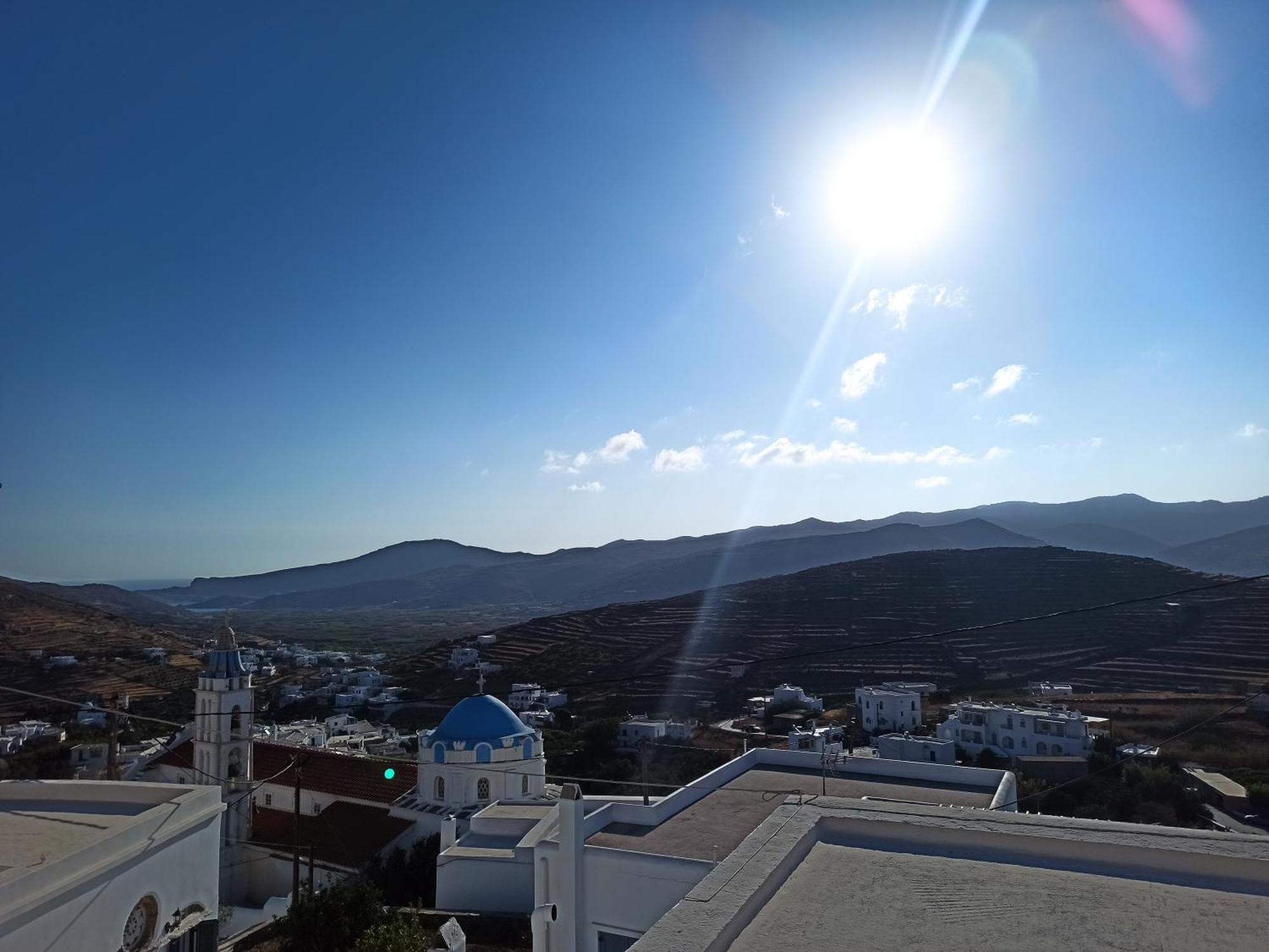 70M2 Neoclassic Villa, Excellent Location Great View Last House Of Village Kalloni  المظهر الخارجي الصورة