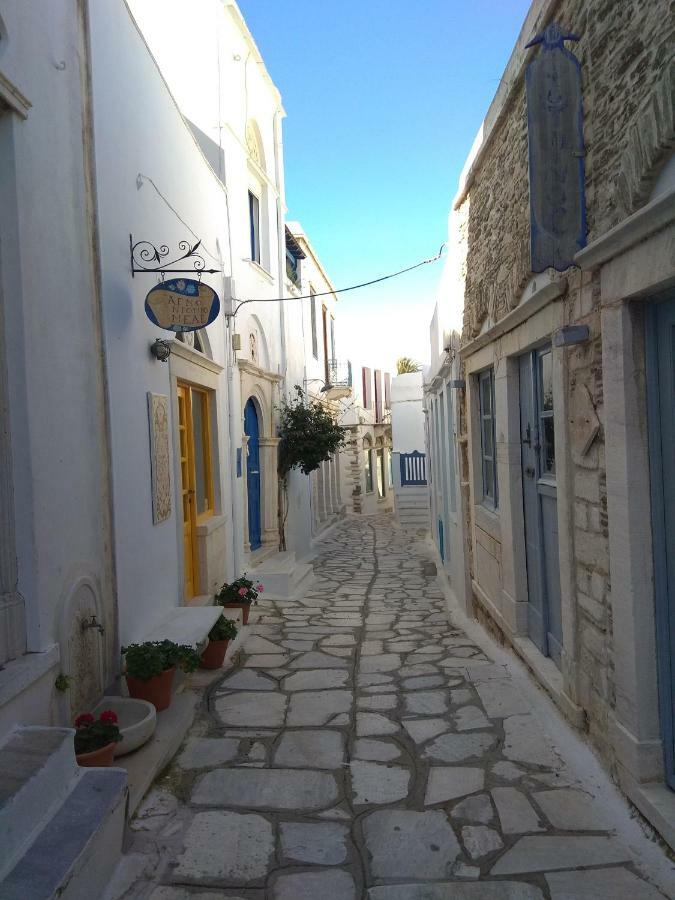 70M2 Neoclassic Villa, Excellent Location Great View Last House Of Village Kalloni  المظهر الخارجي الصورة